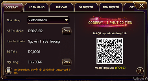 SUNWIN ⭐️ Link Game SUN.WIN Chính Thức 2026 14 Nạp tiền vào ứng dụng sun win bằng app ngân hàng.